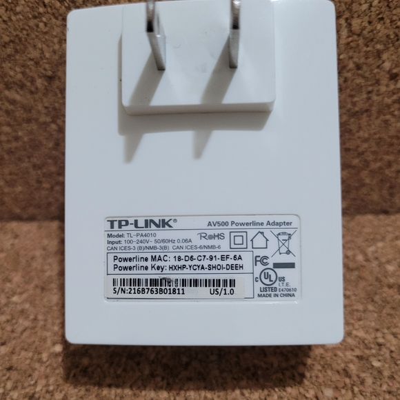 TP-Link TL-PA4010 Nano 500Mbps PowerLine Adapter. - Picture 2 of 4